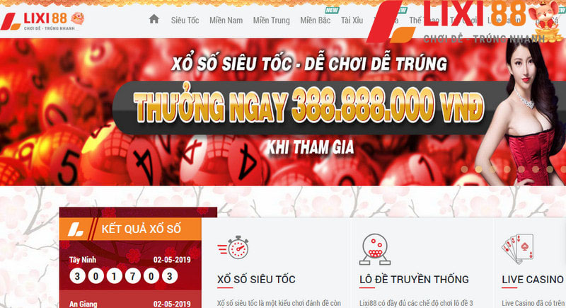 Sản phẩm cá cược tại nhà cái LIXI88