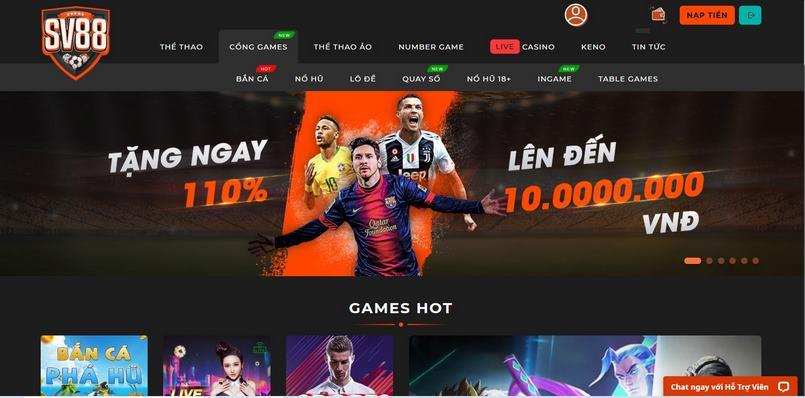 Giới thiệu tổng quan nhà cái uy tín SV88