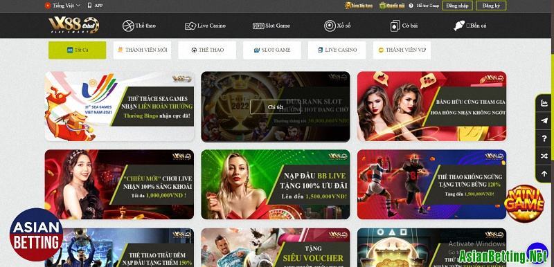 Cách đăng ký/đăng nhập nhà cái VX88Esball