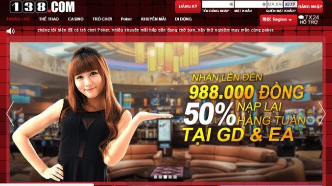Cách đăng ký/đăng nhập nhà cái 138Bet