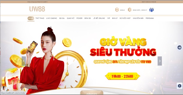 Cách đăng ký/đăng nhập nhà cái UW88