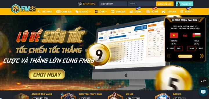 Giới thiệu tổng quan nhà cái uy tín FM88