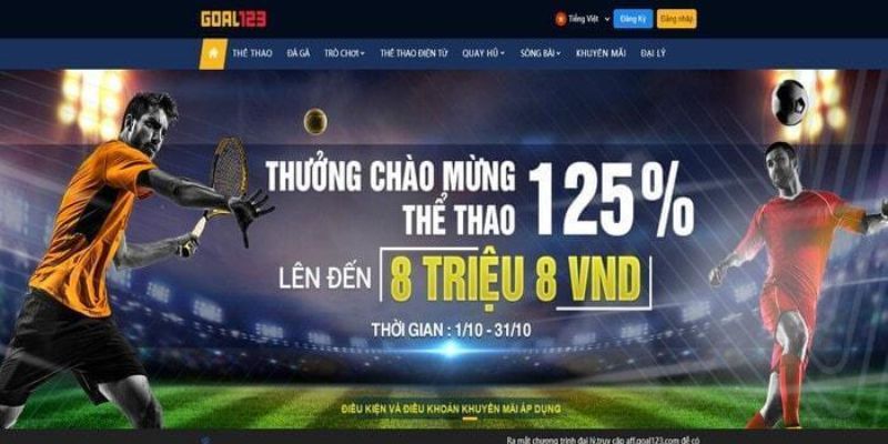 Cách đăng ký/đăng nhập nhà cái Goal123
