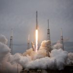 rocket launch, spacex, lift-off