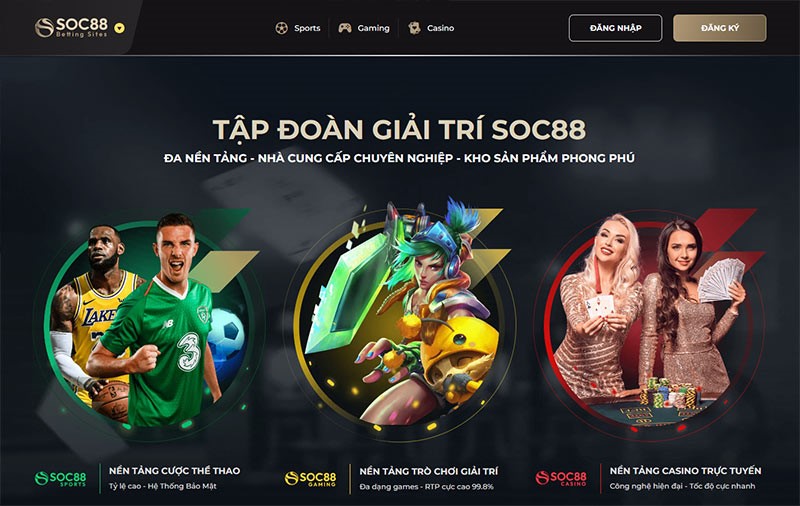 Soc88 – Nhà cái cá cược uy tín hàng đầu Anh Quốc