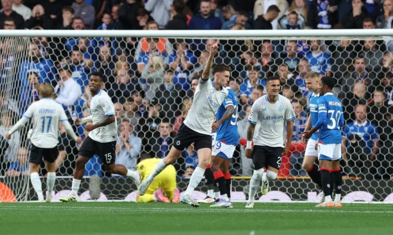 Club Brugge vs Rangers